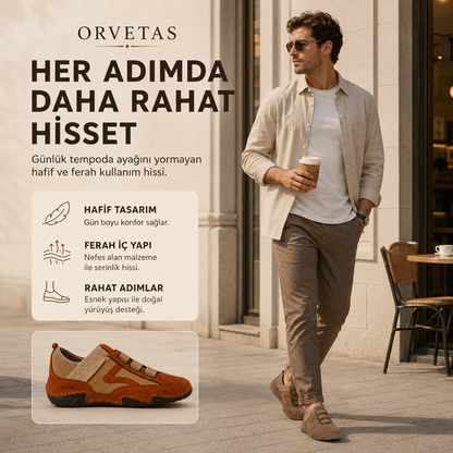 Relaxify ortopedik deri ayakkabı