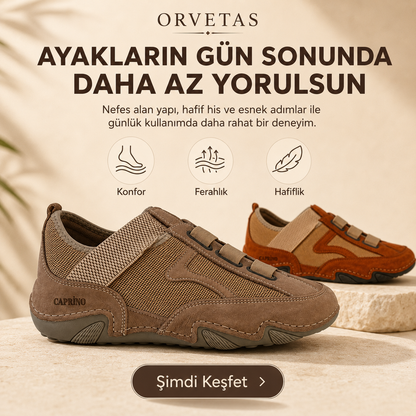 Relaxify ortopedik deri ayakkabı
